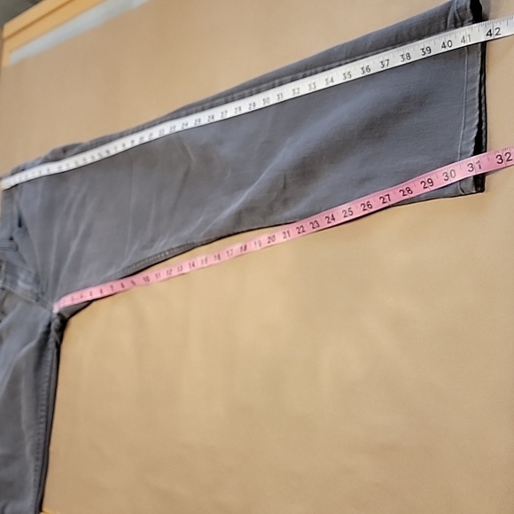 Levi’s 511 Size 32x36 Gray Slim Fit Jeans, Gently Used Condition - Picture 6 of 16